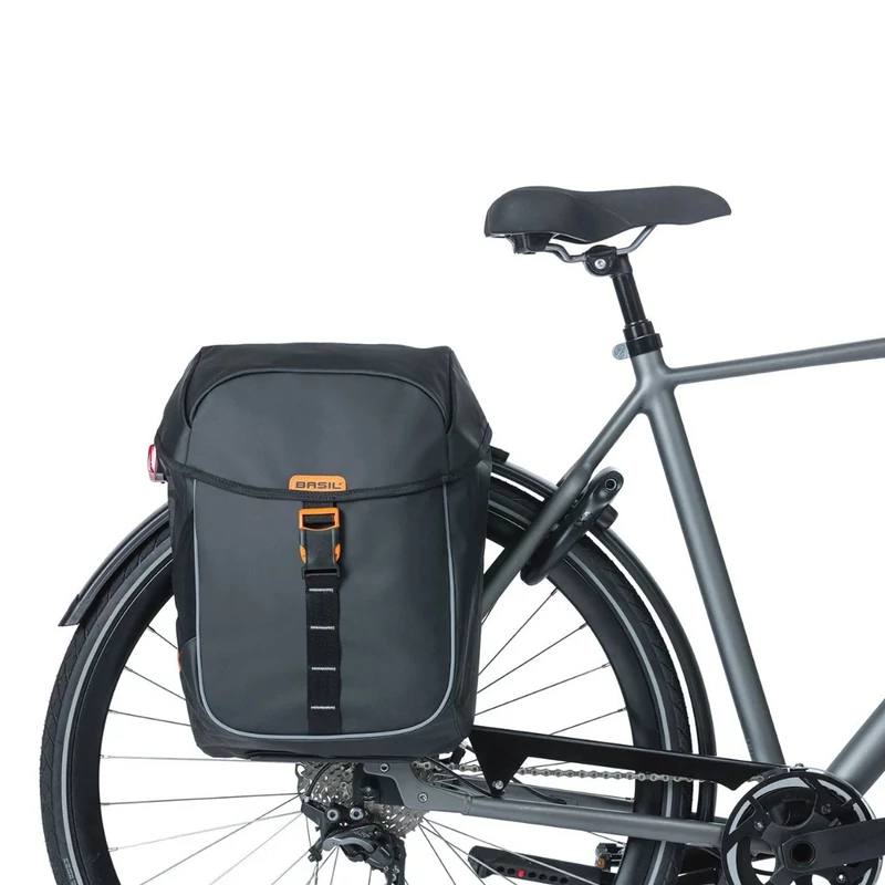 BASIL Miles Tarpaulin Double kerékpár oldaltáska - 8