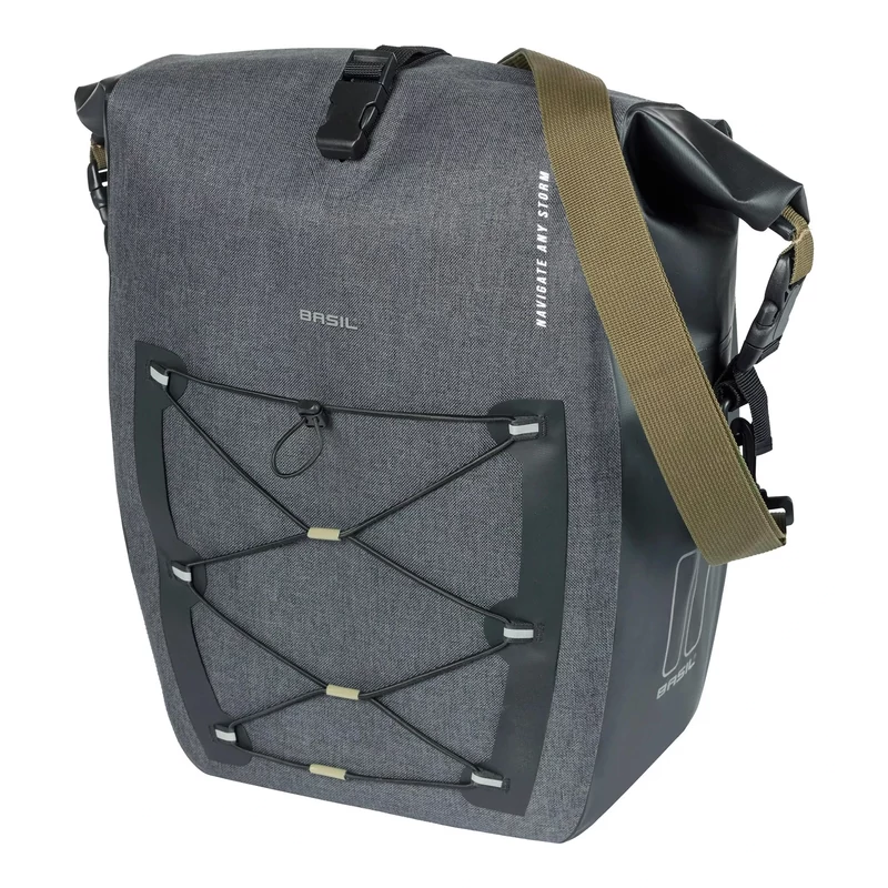 BASIL Navigator Storm kerékpár oldaltáska - L