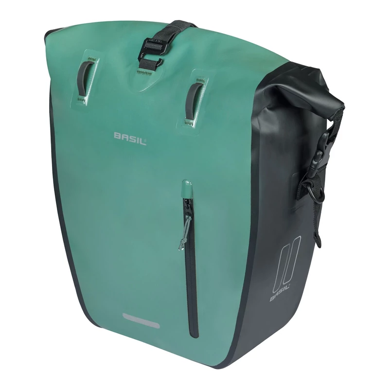 BASIL Rivo MIK kerékpár oldaltáska - zöld - L