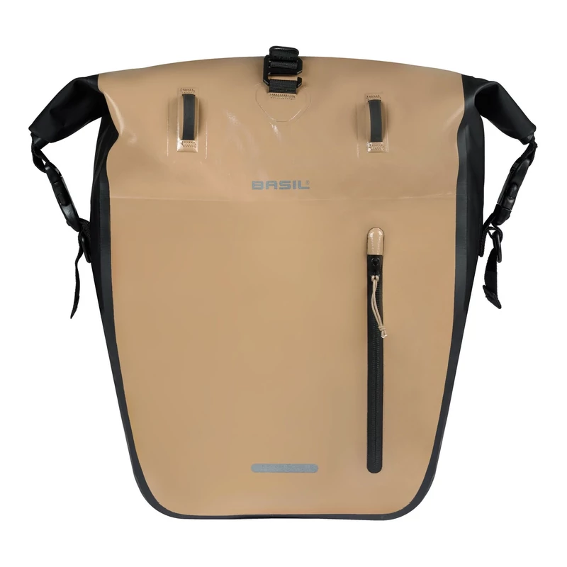 BASIL Rivo MIK kerékpár oldaltáska - homok - L - 2