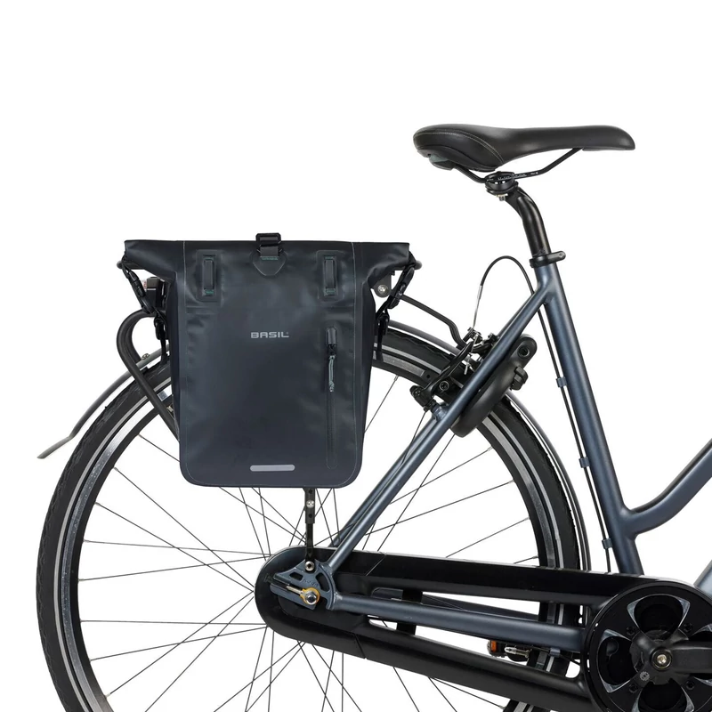 BASIL Rivo MIK kerékpár oldaltáska - fekete - M - 5