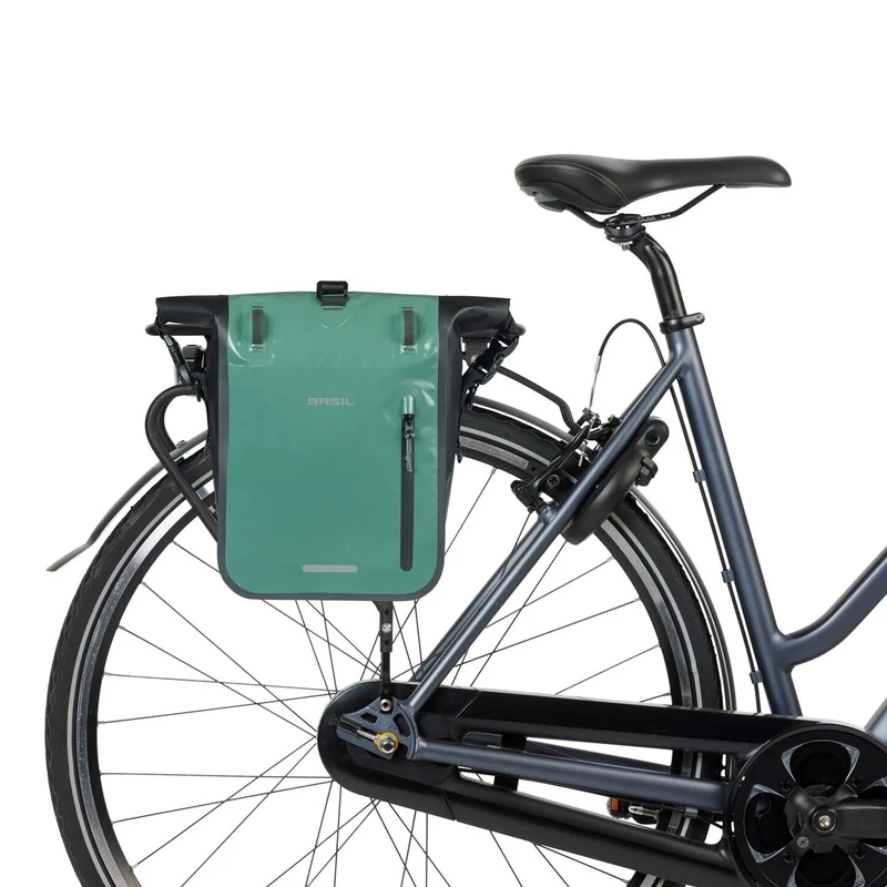 BASIL Rivo MIK kerékpár oldaltáska - zöld - M - 5