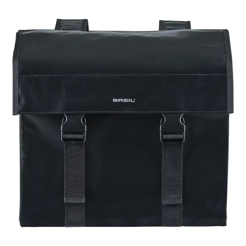 BASIL Urban Load Double kerékpár oldatáska - fekete - 2