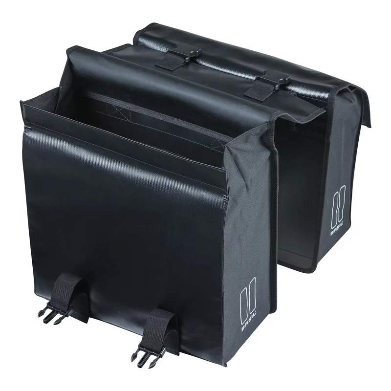 BASIL Urban Load Double kerékpár oldatáska - fekete - 3