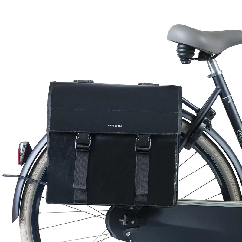 BASIL Urban Load Double kerékpár oldatáska - fekete - 6