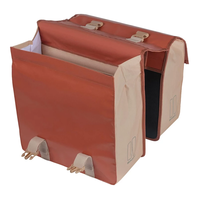 BASIL Urban Load Double kerékpár oldatáska - vörös - 3