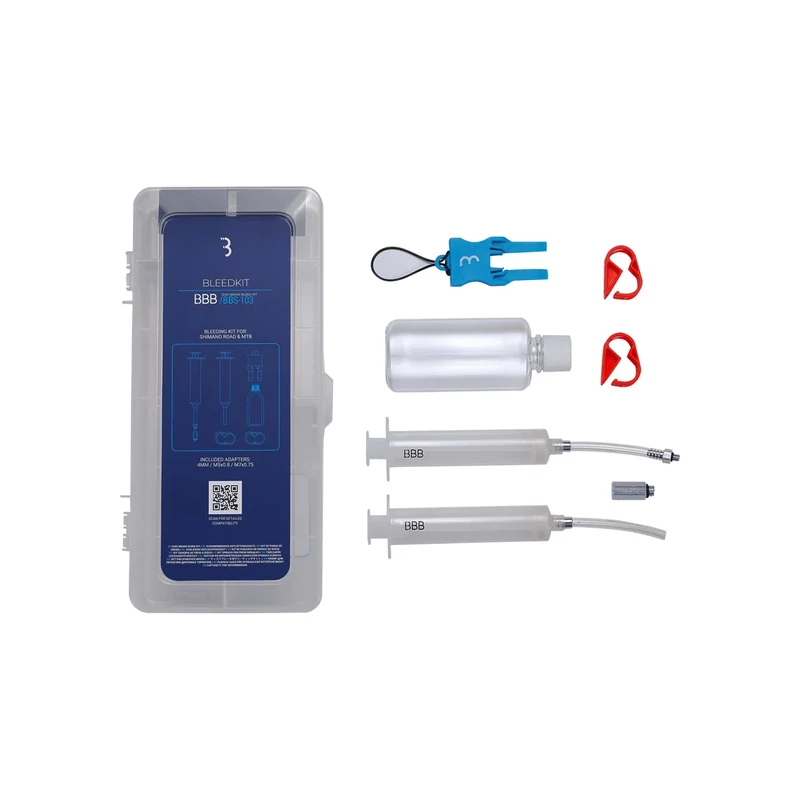 BBB BleedKit Shimano kerékpár tárcsafék légtelenítő szett - 4