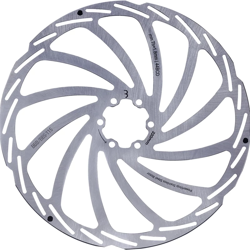 BBB PowerStop kerékpár féktárcsa - 220 mm