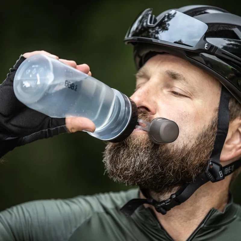 BBB AutoTank Mudcap kerékpáros kulacs - átlátszó - 3