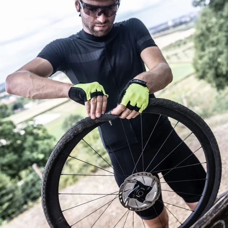 BBB CoolDown kerékpáros kesztyű - fehér - M - 8