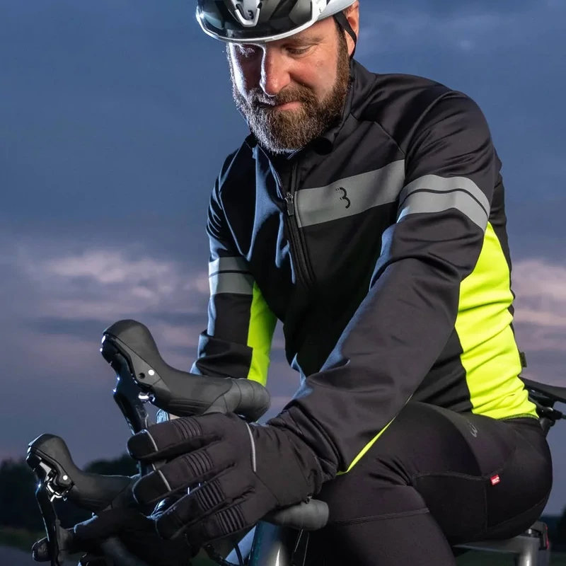 BBB WaterShield téli kerékpáros kesztyű - fekete - M - 6