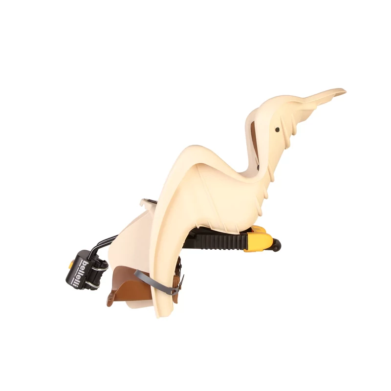 BELLELLI Mr. Fox Relax kerékpár gyerekülés vázra - bézs - 4