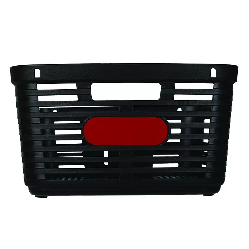 BELLELLI Zig Zag hátsó erékpár kosár - fekete - 2