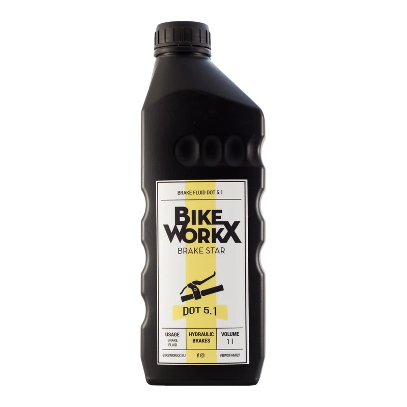 BIKEWORKX Braker DOT 5.1 kerékpár fékfolyadék - 1000 ml