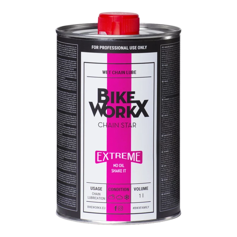 BIKEWORKX Chain Star Extrem kerékpár lánckenő - 1000 ml