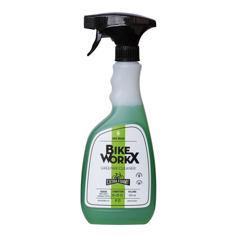 BIKEWORKX Greener Cleaner kerékpár tisztítóhab - 500 ml