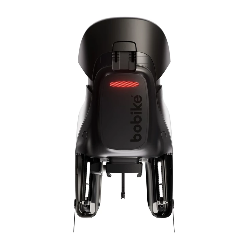 BOBIKE Exclusive Evolve Maxi kerékpár gyerekülés csomagtartóra - fekete - 5