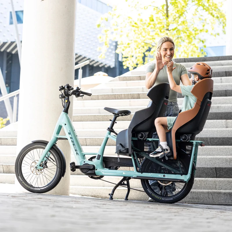 BOBIKE Exclusive Evolve Maxi kerékpár gyerekülés csomagtartóra - fekete - 8