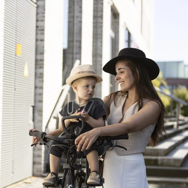 BOBIKE Exclusive Evolve Mini kerékpár gyerekülés előre - fekete - 6