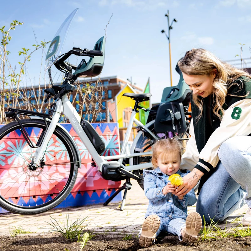 BOBIKE GO Mini kerékpár gyerekülés előre - vanília - 8