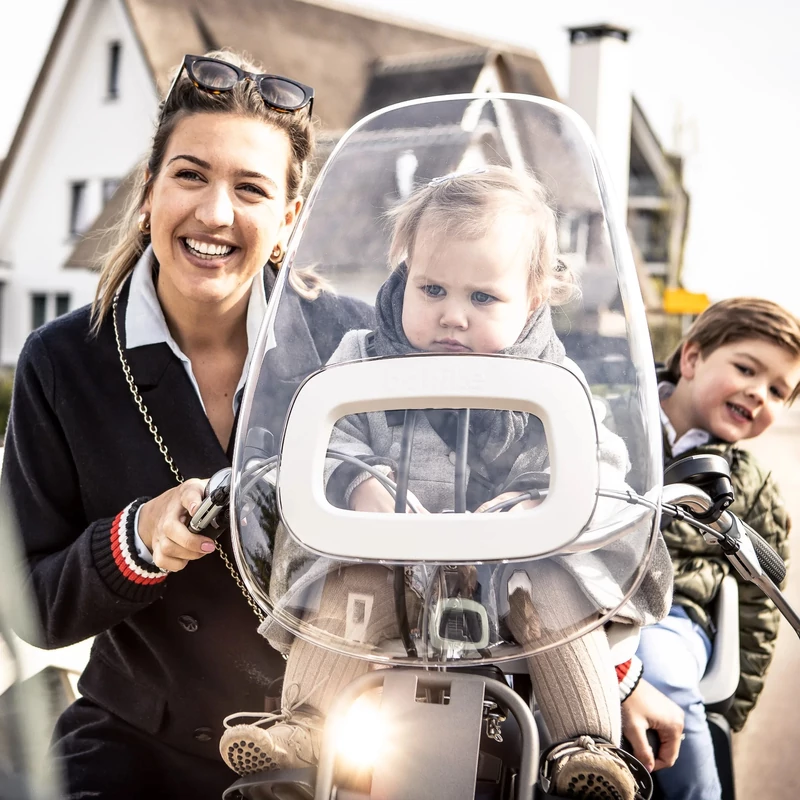 BOBIKE GO Mini kerékpár gyerekülés előre - vanília - 9