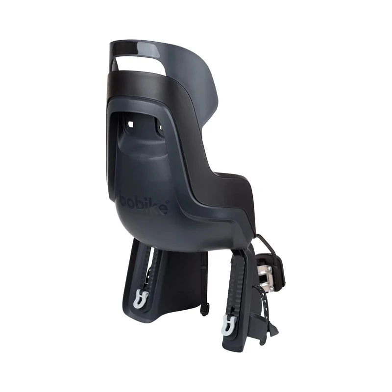 BOBIKE GO Maxi kerékpár gyerekülés vázra - fekete - 2