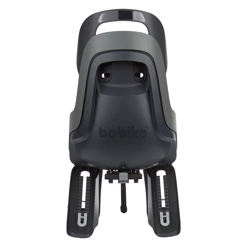 BOBIKE GO Maxi MIK-HD kerékpár gyerekülés csomagtartóra - szürke - 4