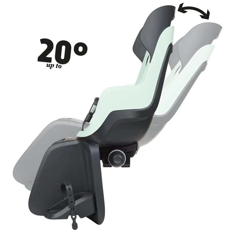 BOBIKE GO Maxi RS kerékpár gyerekülés csomagtartóra - menta - 4