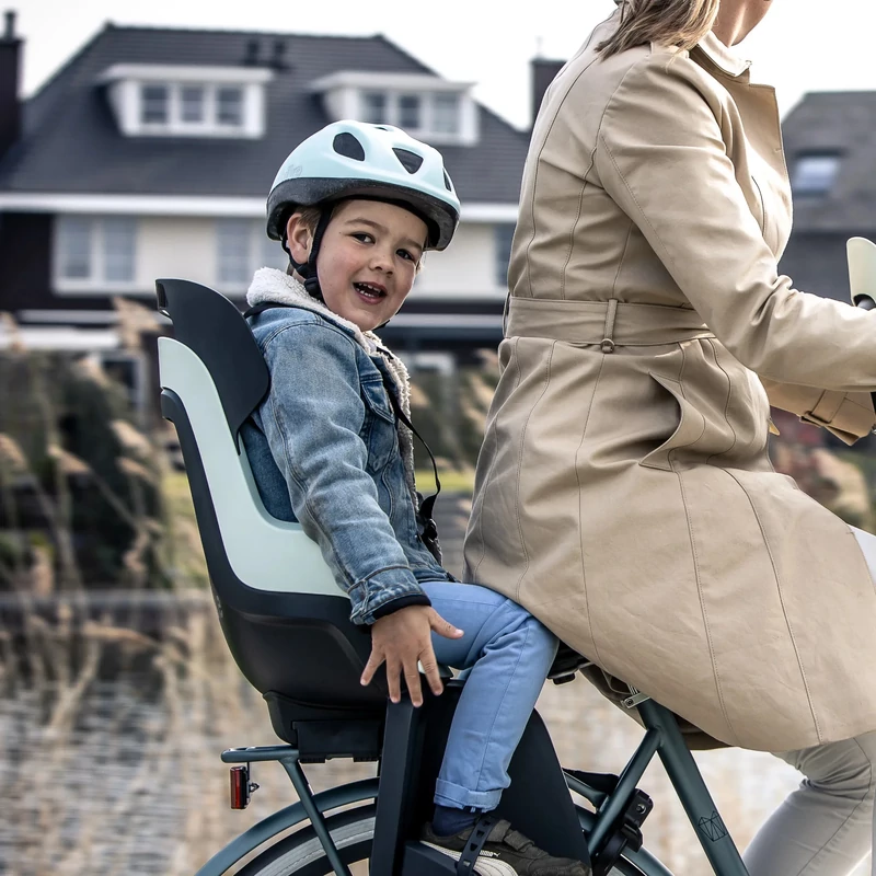 BOBIKE GO Maxi RS kerékpár gyerekülés csomagtartóra - zöld - 10