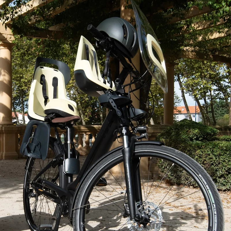 Bobike GO Maxi RS kerékpár gyerekülés vázra - fekete - 8