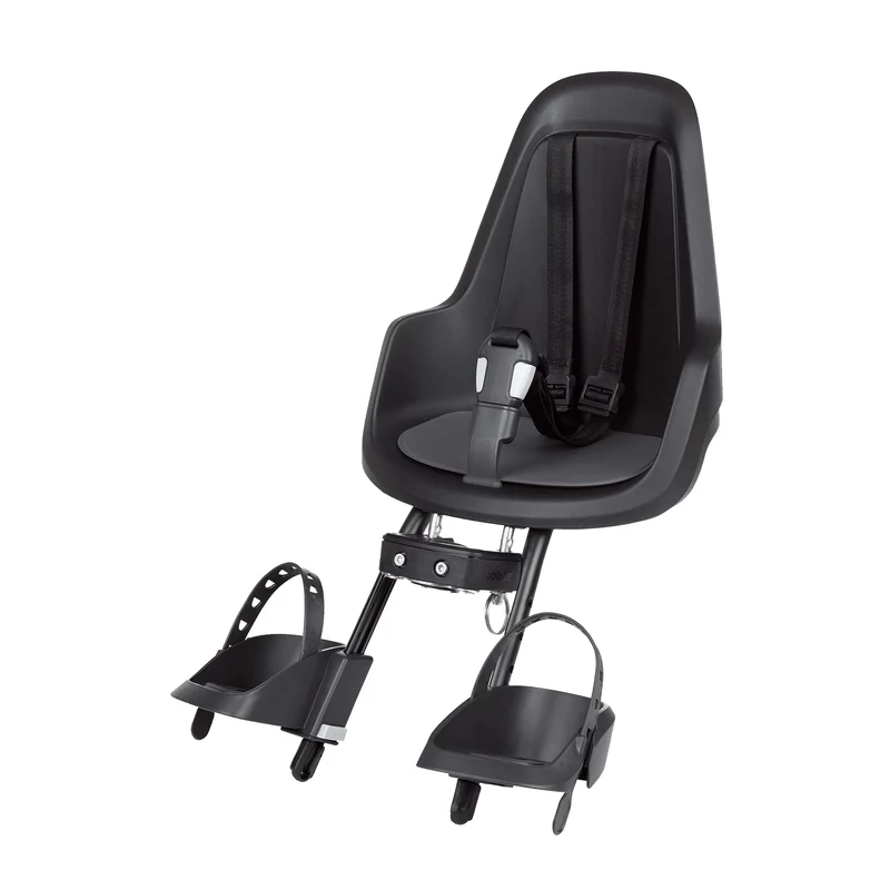 BOBIKE GO Mini kerékpár gyerekülés előre - fekete