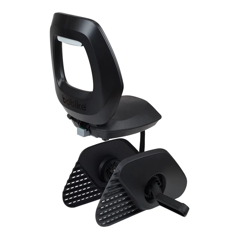 BOBIKE One Junior MIK-HD kerékpár gyerekülés csomagtartóra - fekete - 2