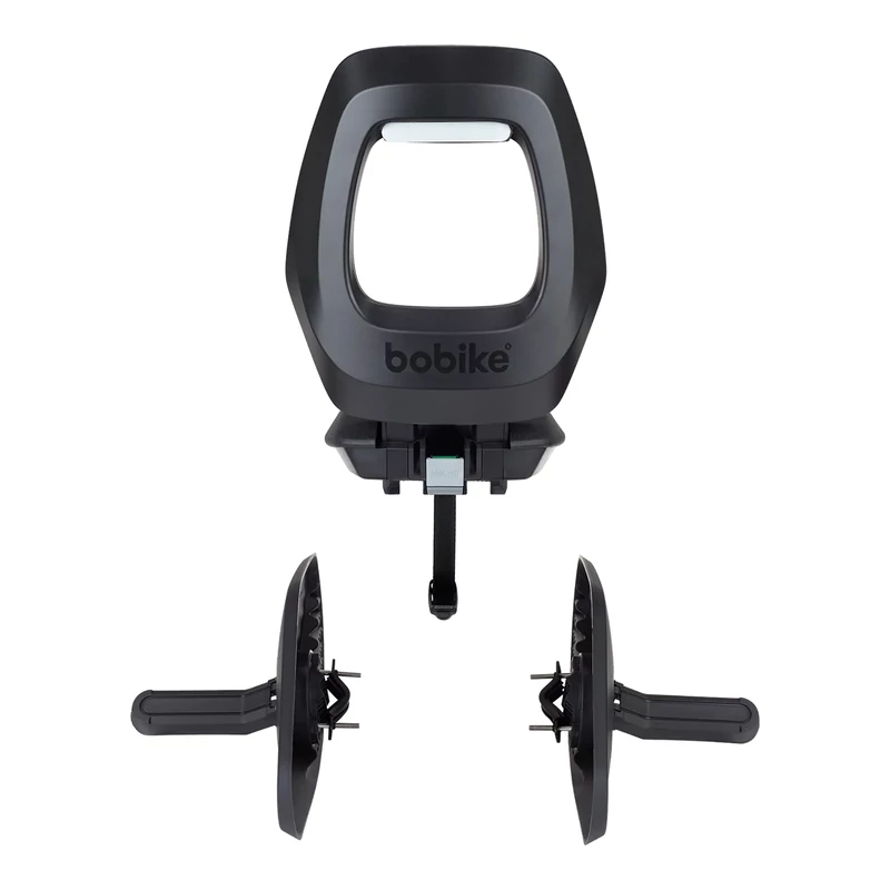 BOBIKE One Junior MIK-HD kerékpár gyerekülés csomagtartóra - fekete - 4
