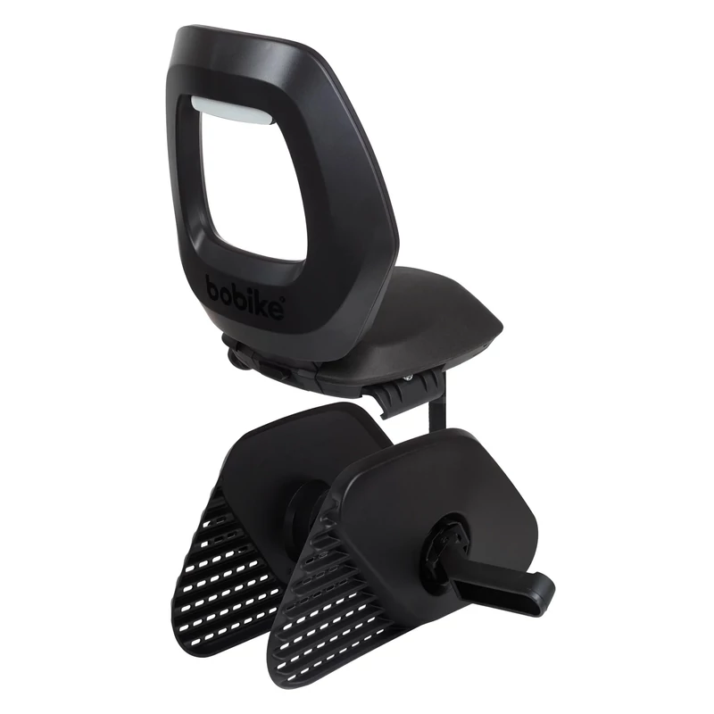 BOBIKE One Junior kerékpár gyerekülés csomagtartóra - fekete - 2