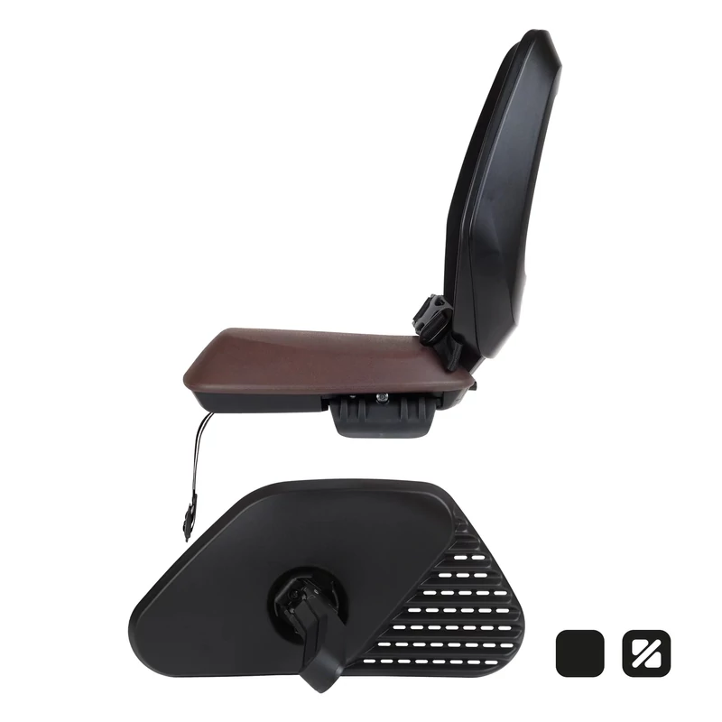 BOBIKE One Junior kerékpár gyerekülés csomagtartóra - barna - 3