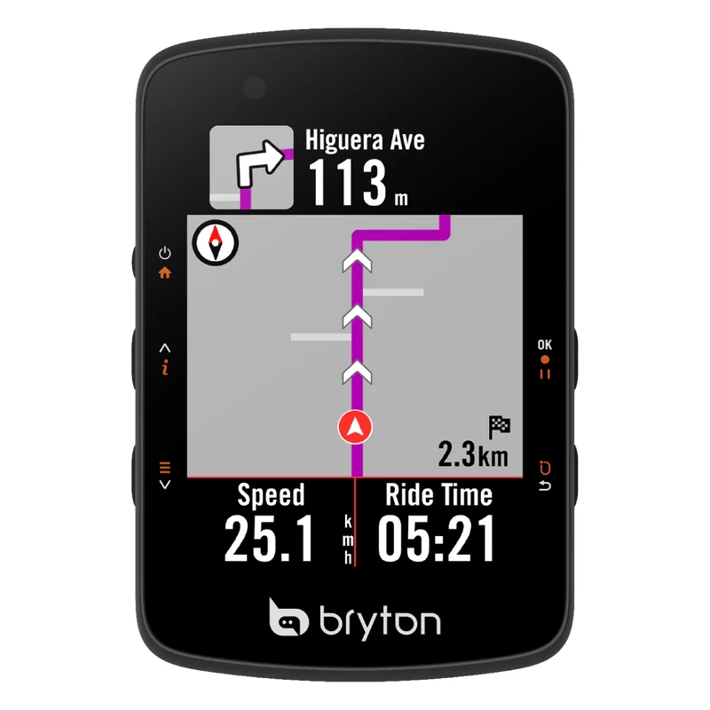 BRYTON Rider 550 E GPS kerékpár computer