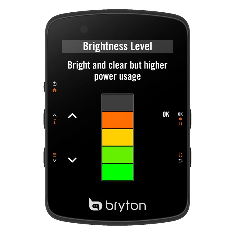 BRYTON Rider 550 E GPS kerékpár computer - 2