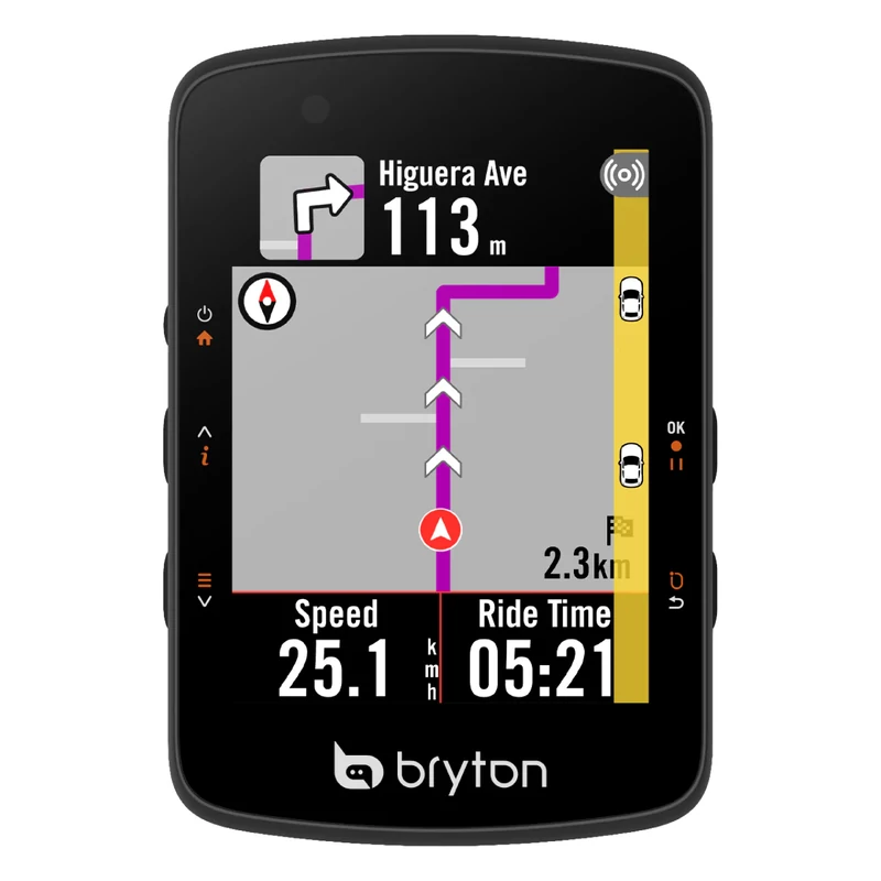 BRYTON Rider 550 E GPS kerékpár computer - 4