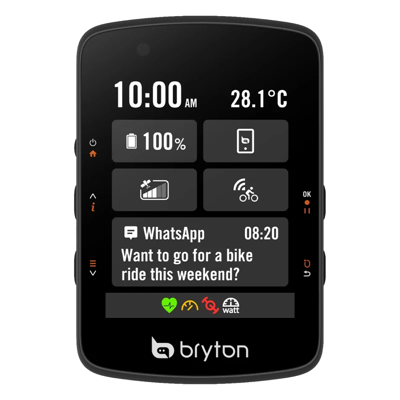 BRYTON Rider 550 E GPS kerékpár computer - 6