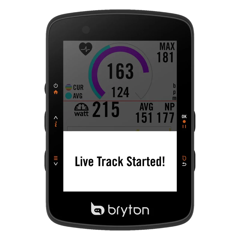 BRYTON Rider 550 E GPS kerékpár computer - 7