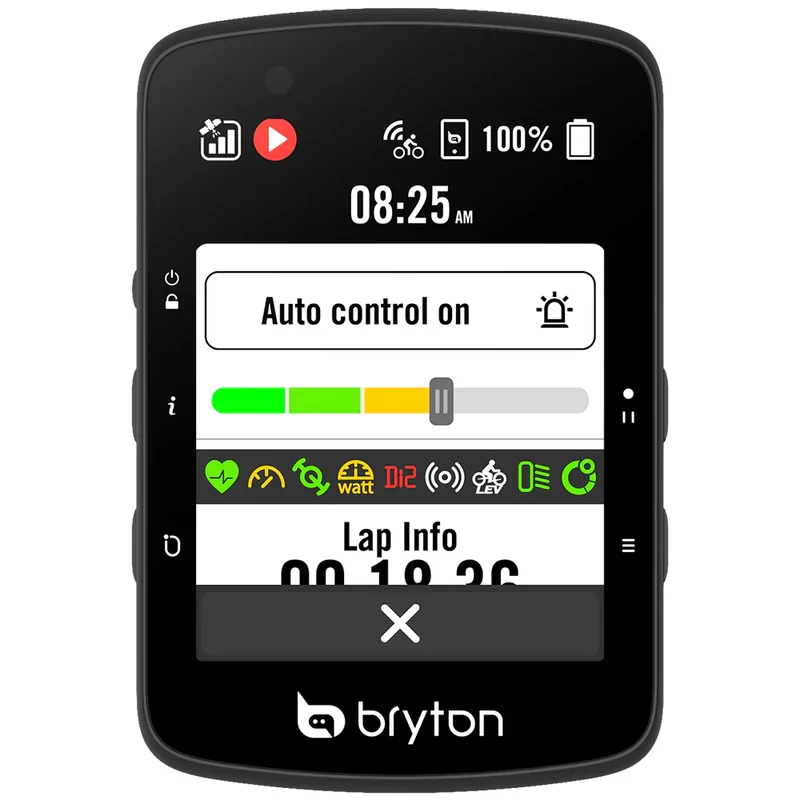 BRYTON Rider 650 E GPS kerékpár computer - 2