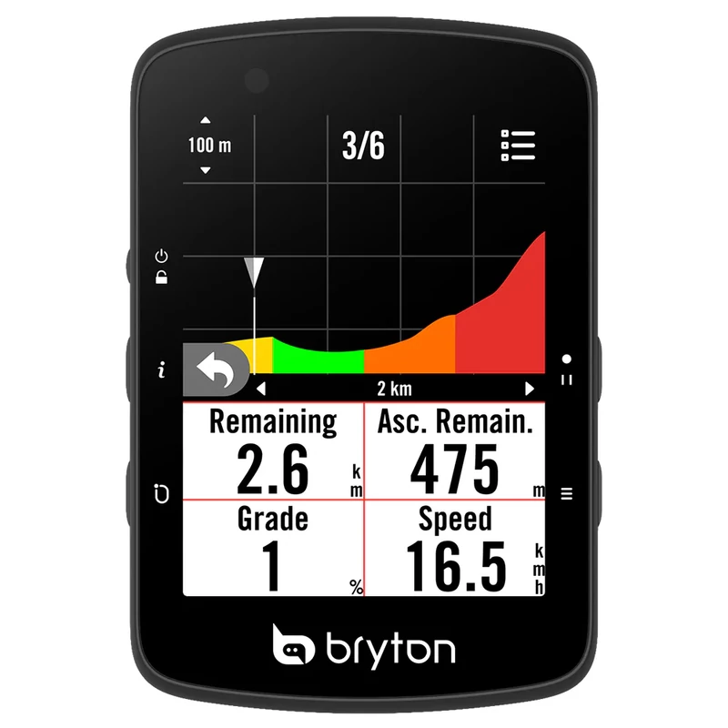BRYTON Rider 650 E GPS kerékpár computer - 4