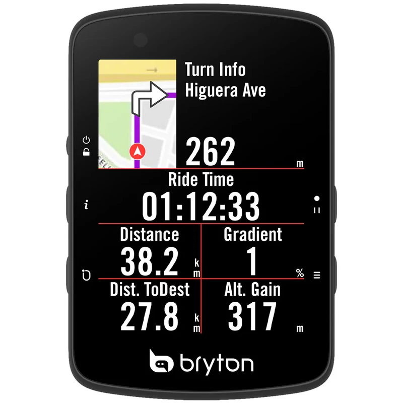 BRYTON Rider 650 E GPS kerékpár computer - 6