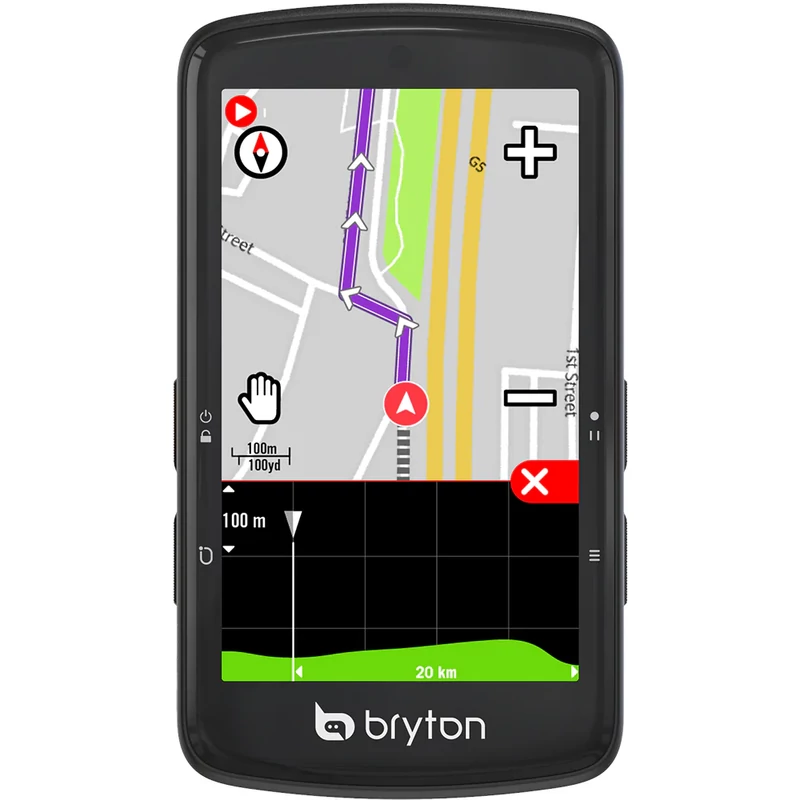 BRYTON Rider S810 E GPS kerékpár computer - 12
