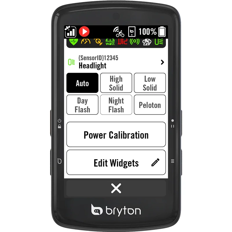 BRYTON Rider S810 E GPS kerékpár computer - 5