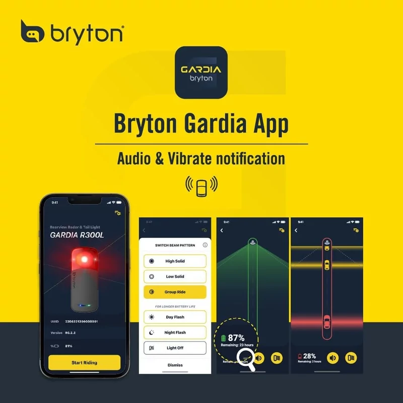 BRYTON Gardia R300L kerékpáros hátsó lámpa - 9
