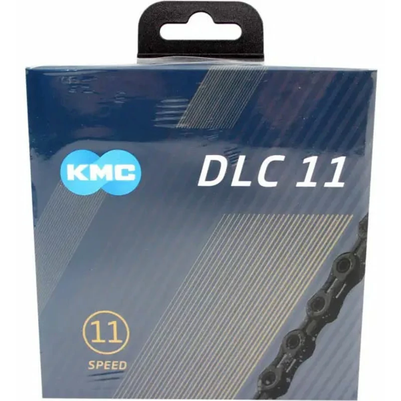 KMC X11 SL DLC kerékpáros lánc, 11 sebességes, 118 szemű - fekete - 2