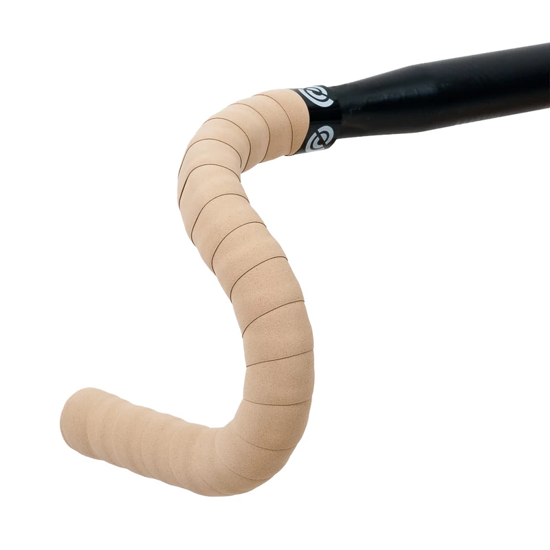 BikeRibbon Cork Gel Evo kerékpár kormánybandázs - homok