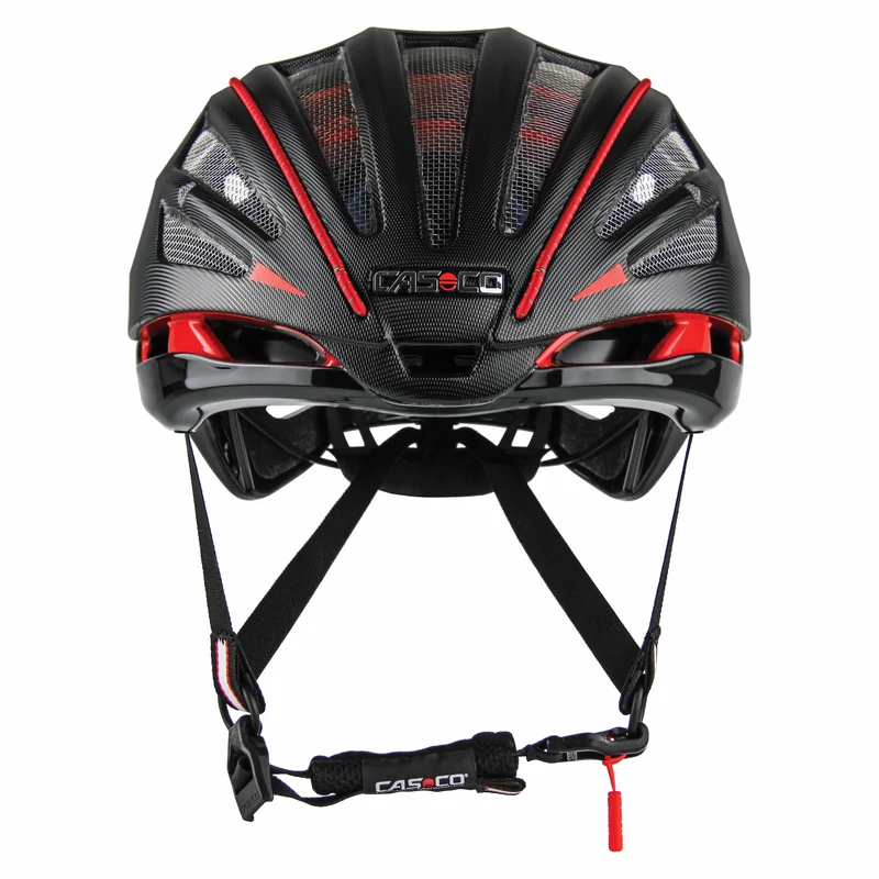 CASCO SPEEDairo 2 kerékpáros sisak - fekete/piros - L - 3