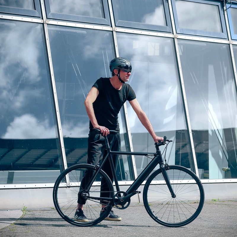 CASCO SPEEDairo 2 kerékpáros sisak - fekete/piros - L - 7